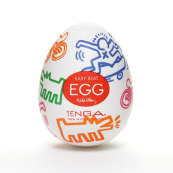 Мастурбатор-яйцо Keith Haring EGG STREET Мастурбатор-яйцо Keith Haring EGG STREET