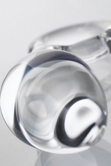 Прозрачная анальная втулка из стекла - 14,5 см. Прозрачная анальная втулка из стекла - 14,5 см.