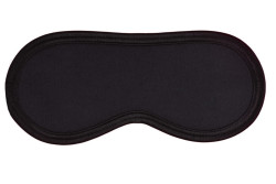 Черная маска на глаза на тонких резинках Черная маска на глаза на тонких резинках