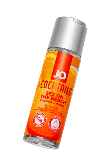 Вкусовой лубрикант на водной основе JO Cocktails Sex On The Beach - 60 мл.