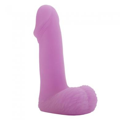 Розовый фаллоимитатор, светящийся в темноте - 19 см. Розовый фаллоимитатор, светящийся в темноте - 19 см.