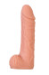 Телесная удлиняющая фаллическая насадка - 16 см. Телесная удлиняющая фаллическая насадка - 16 см.