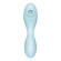 Голубой вакуум-волновой вибростимулятор Curvy Trinity 5+ Голубой вакуум-волновой вибростимулятор Curvy Trinity 5+