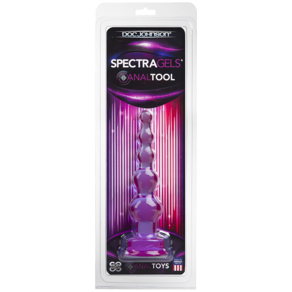 Фиолетовая анальная ёлочка SpectraGels Purple Anal Tool - 17,5 см. Фиолетовая анальная ёлочка SpectraGels Purple Anal Tool - 17,5 см.