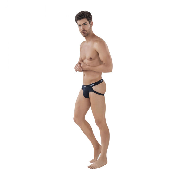 Черные мужские трусы-джоки Oporto Jockstrap Черные мужские трусы-джоки Oporto Jockstrap
