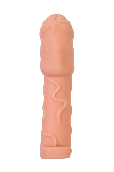 Телесная удлиняющая насадка - 16 см. Телесная удлиняющая насадка - 16 см.