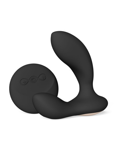 Черный вибромассажер простаты с пультом ДУ Hugo 2 Remote Черный вибромассажер простаты с пультом ДУ Hugo 2 Remote