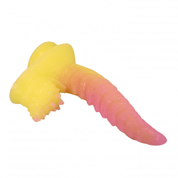 Силиконовый фаллоимитатор Flame Beast - 22,5 см.