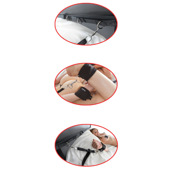 Набор для бондажа на кровати Ultimate Bed Restraint System Набор для бондажа на кровати Ultimate Bed Restraint System