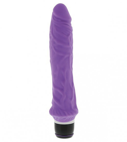 Фиолетовый вибратор-реалистик PURRFECT SILICONE CLASSIC 8.5INCH - 21,5 см. Фиолетовый вибратор-реалистик PURRFECT SILICONE CLASSIC 8.5INCH - 21,5 см.