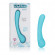 Голубой вибромассажер Impress Wand - 12 см. Голубой вибромассажер Impress Wand - 12 см.