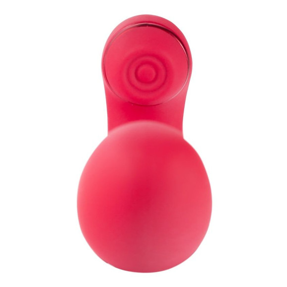 Красный вибратор-кролик с осцилляцией Lalita - 23 см. Красный вибратор-кролик с осцилляцией Lalita - 23 см.