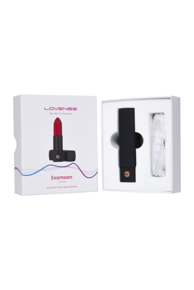 Мини-вибратор в форме помады Exomoon - 8,8 см. Мини-вибратор в форме помады Exomoon - 8,8 см.