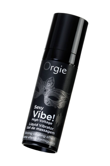 Гель для массажа ORGIE Sexy Vibe High Voltage с эффектом вибрации - 15 мл. Гель для массажа ORGIE Sexy Vibe High Voltage с эффектом вибрации - 15 мл.
