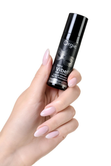Гель для массажа ORGIE Sexy Vibe High Voltage с эффектом вибрации - 15 мл. Гель для массажа ORGIE Sexy Vibe High Voltage с эффектом вибрации - 15 мл.