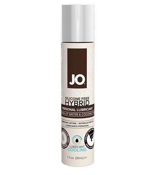 Водно-масляный лубрикант с охлаждающим эффектом JO Silicone free Hybrid Lubricant COOLING - 30 мл. Водно-масляный лубрикант с охлаждающим эффектом JO Silicone free Hybrid Lubricant COOLING - 30 мл.