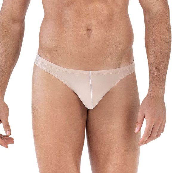 Бежевые трусы-тонги Mente Thong Бежевые трусы-тонги Mente Thong