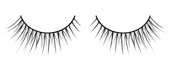 Черные накладные ресницы, удлиненные с внешнего края Deluxe Черные накладные ресницы, удлиненные с внешнего края Deluxe