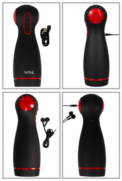Мастурбатор WYNE Masturbator 06 с двумя моторами Мастурбатор WYNE Masturbator 06 с двумя моторами