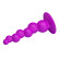 Рельефная лиловая елочка Booty Passion с присоской - 15 см. Рельефная лиловая елочка Booty Passion с присоской - 15 см.