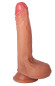 Телесный реалистичный фаллоимитатор из двухслойного силикона - 18 см. Телесный реалистичный фаллоимитатор из двухслойного силикона - 18 см.