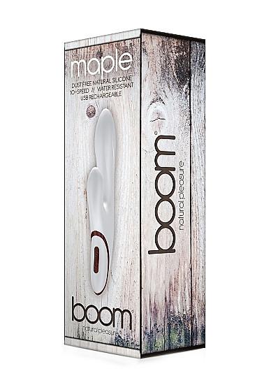 Вибромассажер со стимуляцией клитора Maple - 23 см. Вибромассажер со стимуляцией клитора Maple - 23 см.