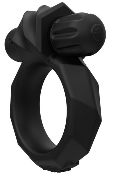 Черное эрекционное виброкольцо Maximus 55 Vibe Черное эрекционное виброкольцо Maximus 55 Vibe