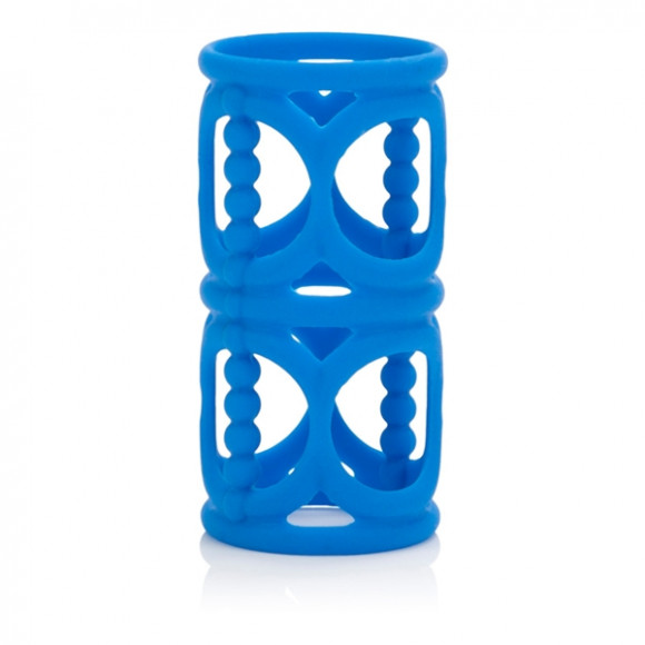 Набор насадок на пенис голубого цвета Posh Silicone Lovers Cages Набор насадок на пенис голубого цвета Posh Silicone Lovers Cages