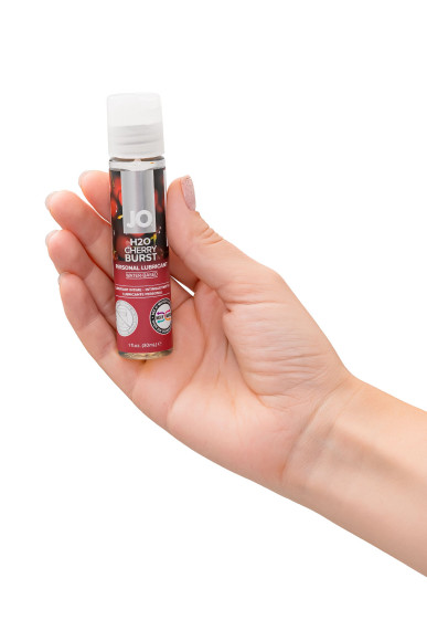 Ароматизированный лубрикант JO Flavored Cherry - 30 мл.