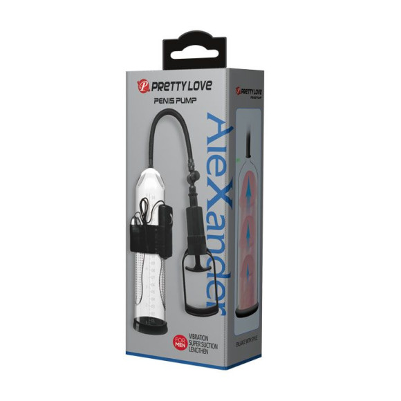 Прозрачная вакуумная помпа с вибрацией AleXander Прозрачная вакуумная помпа с вибрацией AleXander