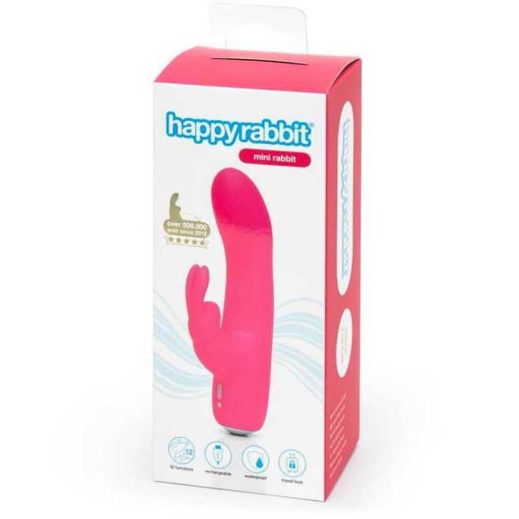 Розовый вибратор-кролик Rechargeable Mini Rabbit Vibrator - 15,2 см. Розовый вибратор-кролик Rechargeable Mini Rabbit Vibrator - 15,2 см.