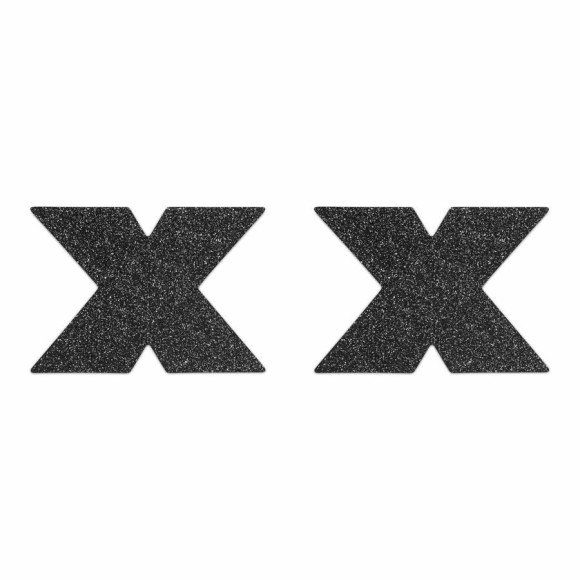 Черные крестообразные пэстисы FLASH CROSS PASTIES Черные крестообразные пэстисы FLASH CROSS PASTIES