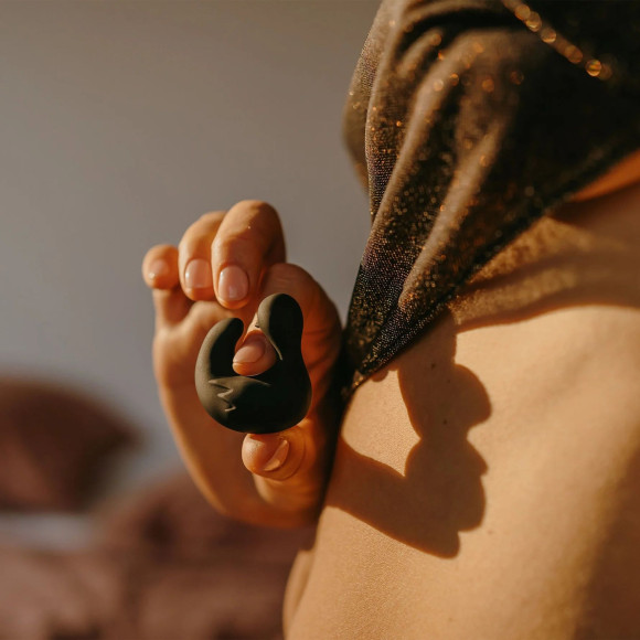 Вибростимулятор-уточка Lov Finger в комплекте с возбуждающим гелем Вибростимулятор-уточка Lov Finger в комплекте с возбуждающим гелем