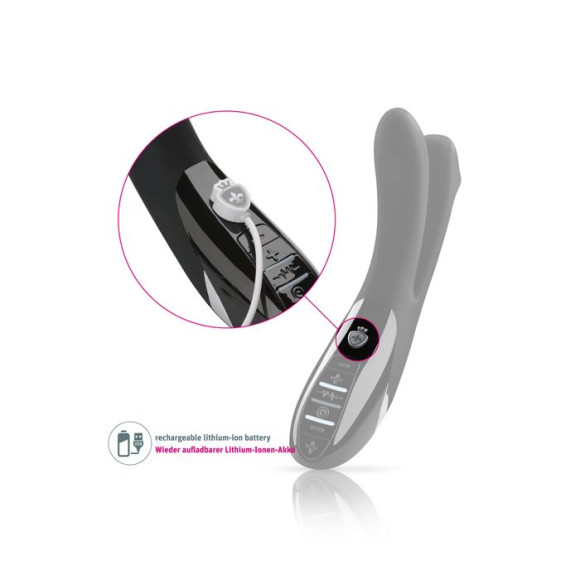 Двойной электростимулятор Tingling Apart - 25 см. Двойной электростимулятор Tingling Apart - 25 см.