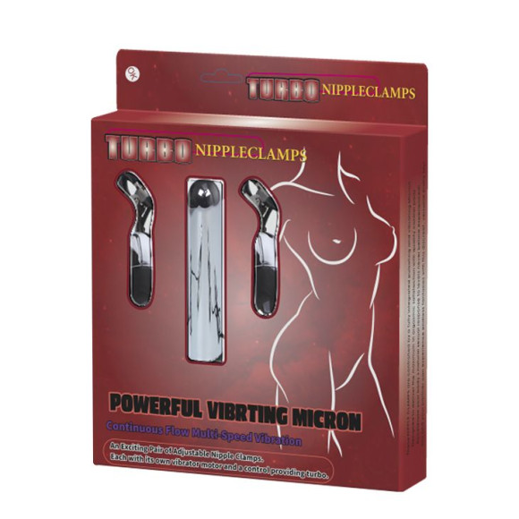 Набор из вибратора и вибростимуляторов для груди