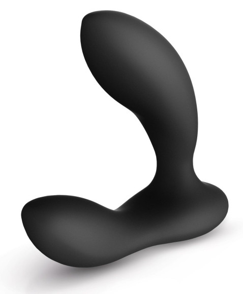 Чёрный перезаряжаемый стимулятор простаты Bruno Black Чёрный перезаряжаемый стимулятор простаты Bruno Black
