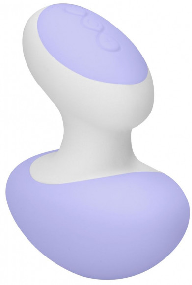 Фиолетовый клиторальный массажер Lovebug