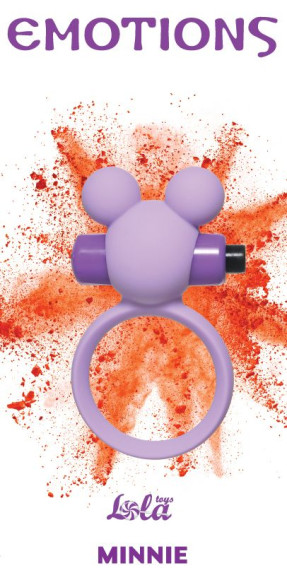Сиреневое эрекционное виброколечко Emotions Minnie Сиреневое эрекционное виброколечко Emotions Minnie