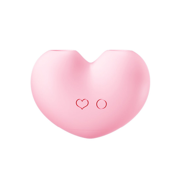 Розовый вакуумный стимулятор Heart в форме сердца Розовый вакуумный стимулятор Heart в форме сердца