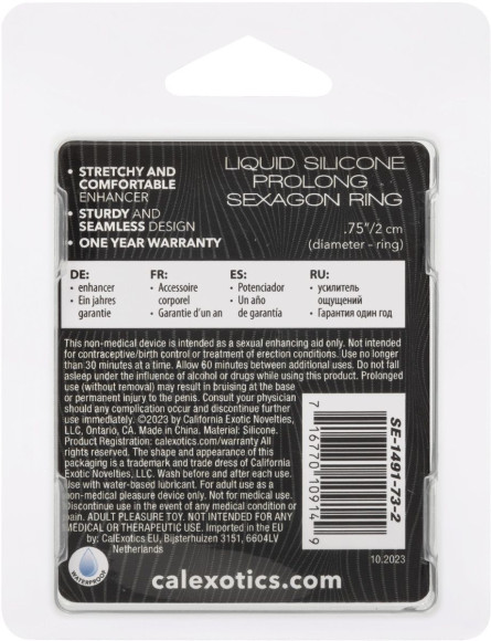 Белое люминесцентное эрекционное кольцо Glow-In-The-Dark Liquid Silicone Prolong Sexagon Ring Белое люминесцентное эрекционное кольцо Glow-In-The-Dark Liquid Silicone Prolong Sexagon Ring