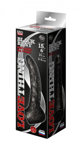 Насадка харнесс Black Bent - 21,5 см. Насадка харнесс Black Bent - 21,5 см.