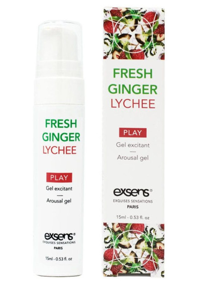 Возбуждающий гель Fresh Ginger Lychee Arousal Gel - 15 мл. Возбуждающий гель Fresh Ginger Lychee Arousal Gel - 15 мл.