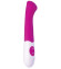 Ярко-розовый вибратор Ida со скошенной головкой для G-стимуляции - 19 см. Ярко-розовый вибратор Ida со скошенной головкой для G-стимуляции - 19 см.
