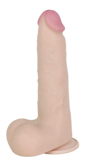 Телесный вибратор-реалистик NEOSKINUM - 21,5 см. Телесный вибратор-реалистик NEOSKINUM - 21,5 см.