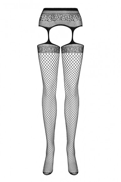 Ажурные колготки с вырезами и интимным доступом Ажурные колготки с вырезами и интимным доступом