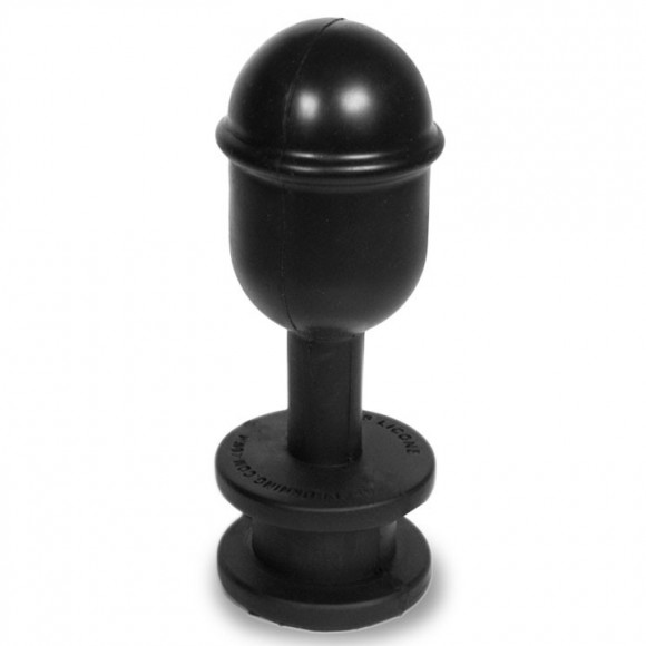 Чёрный анальный стимулятор Neck Lever 