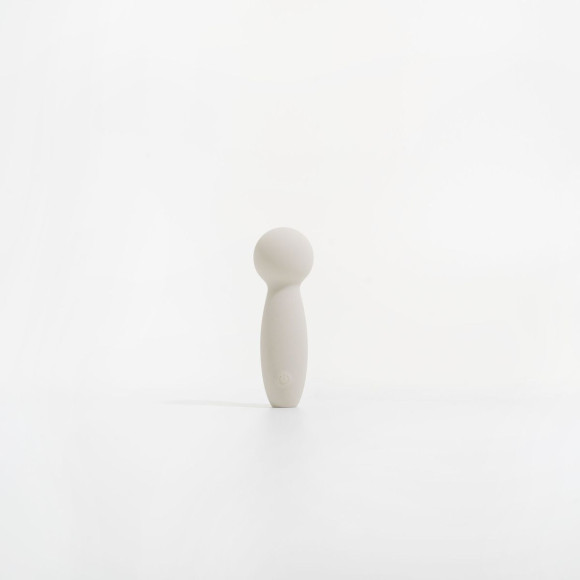 Серый мини-вибромассажёр Harmony