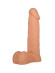 Пустотелый телесный фаллоимитатор - 16,3 см. Пустотелый телесный фаллоимитатор - 16,3 см.