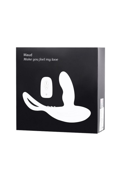 Черный стимулятор простаты Maud с вибрацией Черный стимулятор простаты Maud с вибрацией