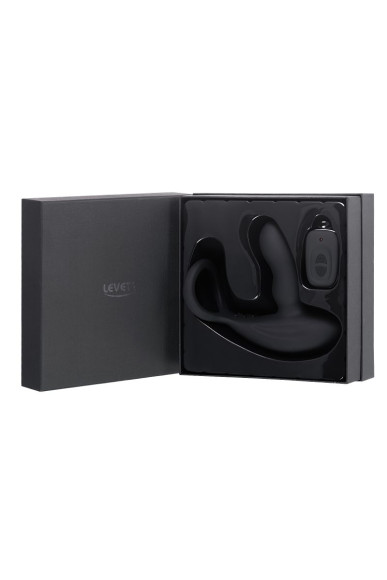 Черный стимулятор простаты Maud с вибрацией Черный стимулятор простаты Maud с вибрацией